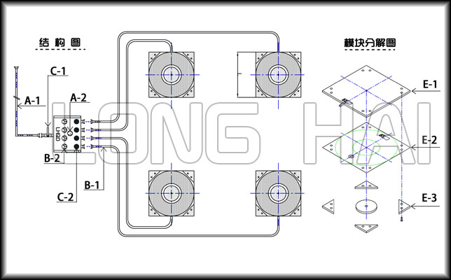 氣墊搬運車結(jié)構圖·氣墊搬運車氣囊結(jié)構圖